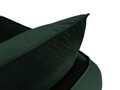 Coltar stanga, Verveine, Mazzini Sofas, 5 locuri, 286x190x96 cm, catifea, verde bottle