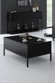 Masuta de cafea, Bexley, Lord, 90x40x60 cm, PAL, Negru