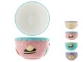Set 4 cupe pentru desert, H&H, 12 cm, ceramica
