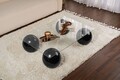 Masuta de cafea, Nordure, Sera, Negru/Transparent