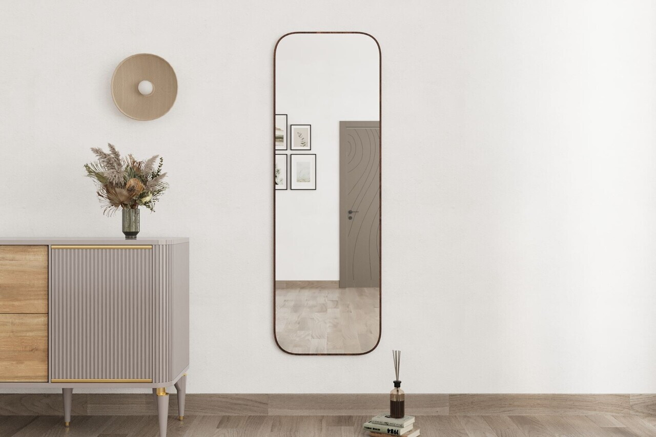 Oglinda Cheval, Hanah Home, Adel, 60x160x2.2 cm, Maro — imaginea 3