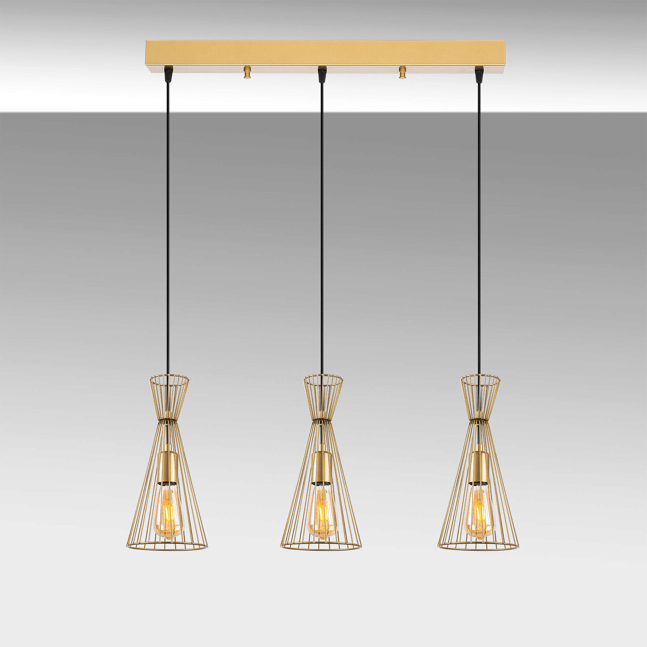Lustra, Fulgor, 942FLG1617, Metal, Auriu - 2 | YEO