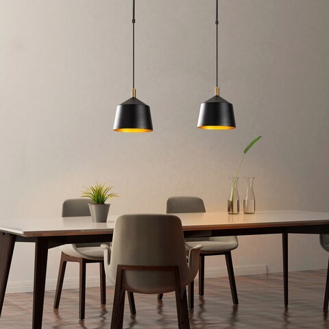Lustra, Opviq, 892OPV1553, Metal, Negru