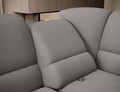 Coltar extensibil dreapta 3 locuri ELTAP, RT-04LO, Siber, 270x186x93 cm, lemn/poliester, gri