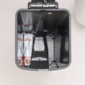 Cos de gunoi cu pedala, Brabantia, StepUp, 40 L, 35.2x28x66.6 cm, polipropilena, gri inchis