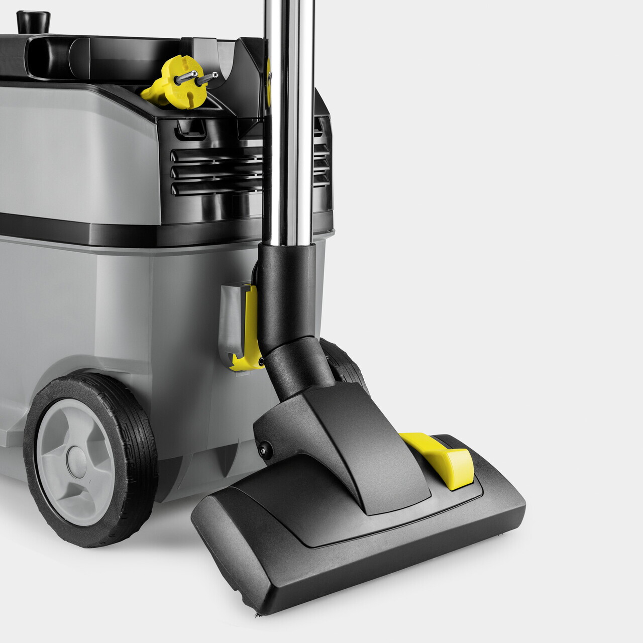 Aspirator profesional uscat T 10/1, Karcher, gri — imaginea 4