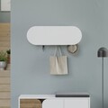 Umeras, Decortie, Kroma Hanger, 84x28 cm, PAL, Alb