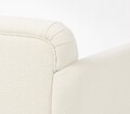 Canapea 3 locuri Detroit, Bizzotto, 232x87x82 cm, lemn de frasin/poliester Boucle, natural