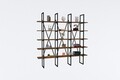 Biblioteca Beylerbeyi, Puqa Design, 160x26x160 cm, maro/negru