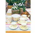 Set 2 cani, Polline Yellow, Brandani, D8.5x10 cm, 320 ml, portelan New Bone China