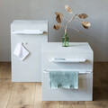 Suport prosoape, Brabantia, MindSet, 56x8.5x4.2 cm, otel, Alb