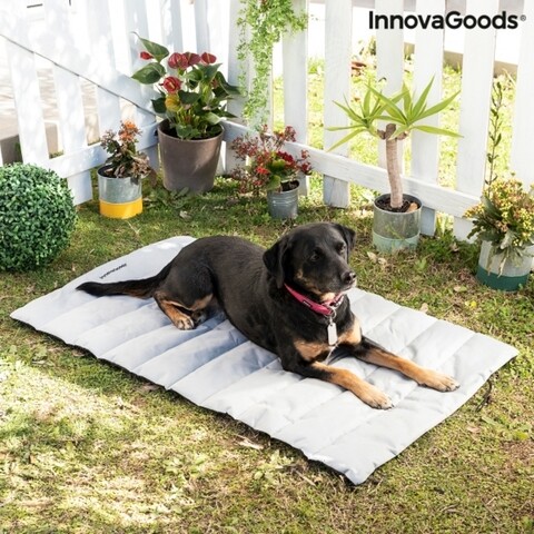 Pat portabil impermeabil pentru animale de companie, Huismat InnovaGoods, 110×66 cm 110x66