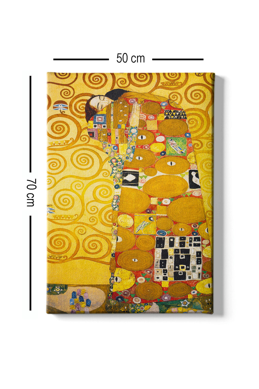 Tablou decorativ, Kanvas Tablo (50 x 70), Cadru: 100% LEMN (grosime: 3 cm), Multicolor - view 3