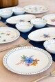 Set de mic dejun, Hermia, 858CMR1115, Portelan, Platou: 20 cm (6 bucăți), Multicolor