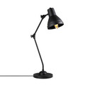 Lampa de masa, Fulgor, 942FLG1807, Metal, Negru
