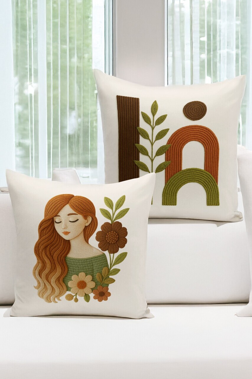 Set fete de perna, Artpnchset4-87, Poliester, Multicolor — imaginea 4