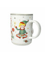 Cana, Elfomagia Lollipop Gold, Brandani, 8x11 cm, portelan New Bone China