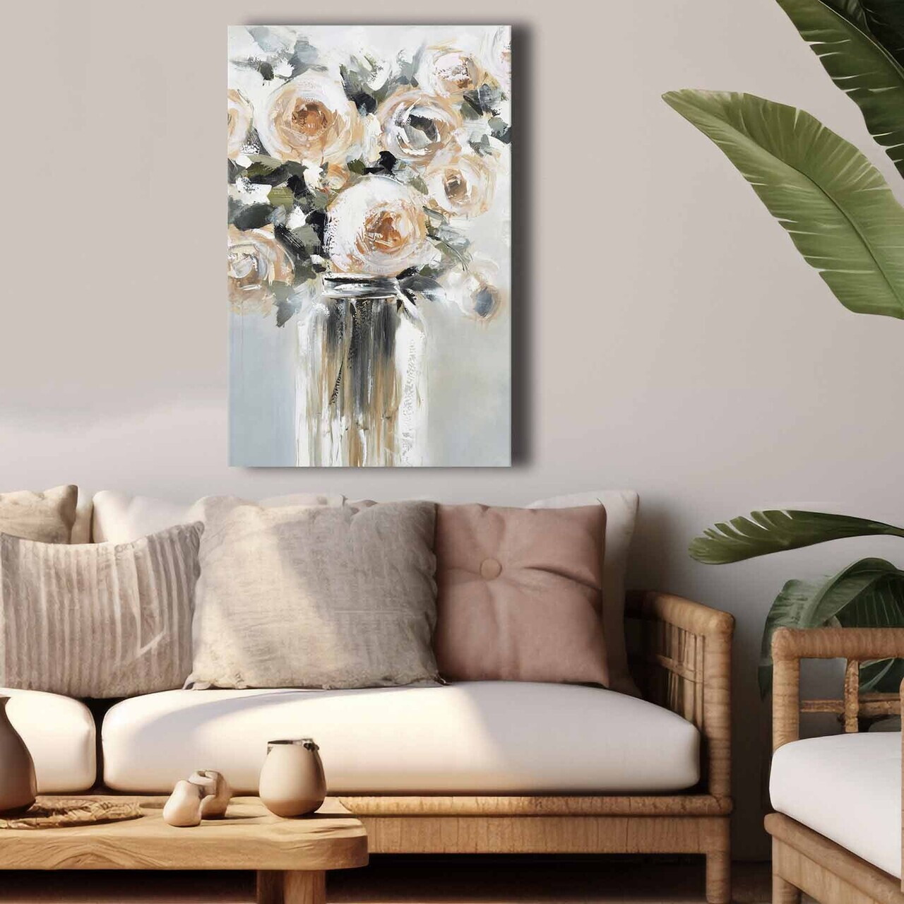 Tablou decorativ, 4570softc-017, Lemn, Multicolor