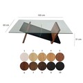 Masuta de cafea, Neostill, Livello, Negru / Castaniu