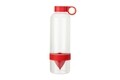 Sticla cu storcator de citrice, Vanora, 750 ml, rosu