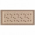 Covor rezistent Webtappeti SPHERE TORTORA 55x140 cm, maro