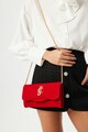 Geanta Juicy Couture 153, 23x5x12 cm, piele ecologica, rosu claret