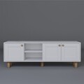 Comoda TV, Miwood, Bohemian 1600-70, Alb