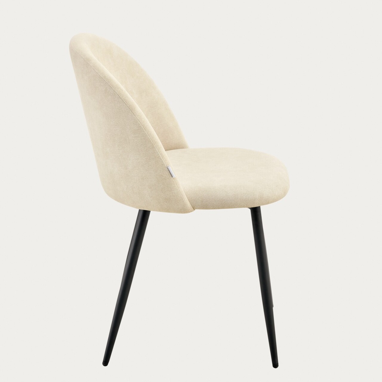 Scaun Fiora, Homla, 56x49x80 cm, metal/poliester, bej - view 3