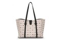 Geanta, Lucky Bees, 346 Cream Black, piele ecologica, crem/negru