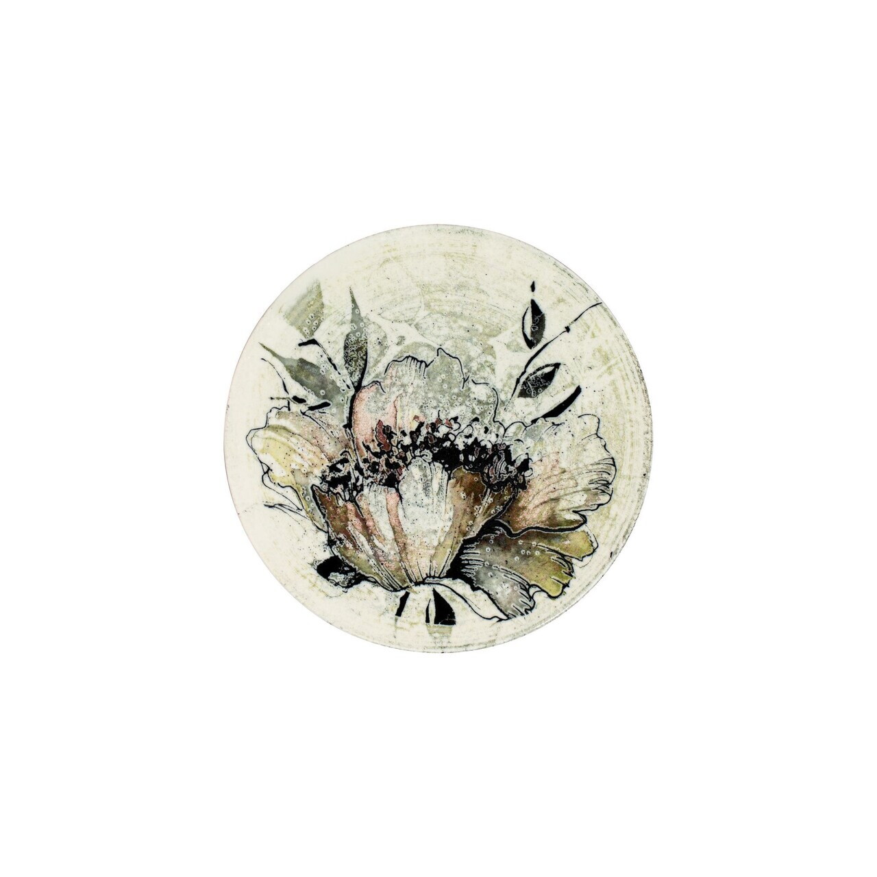 Set farfurii pentru desert, Hermia, 667PRS1507, Portelan, Multicolor — imaginea 5