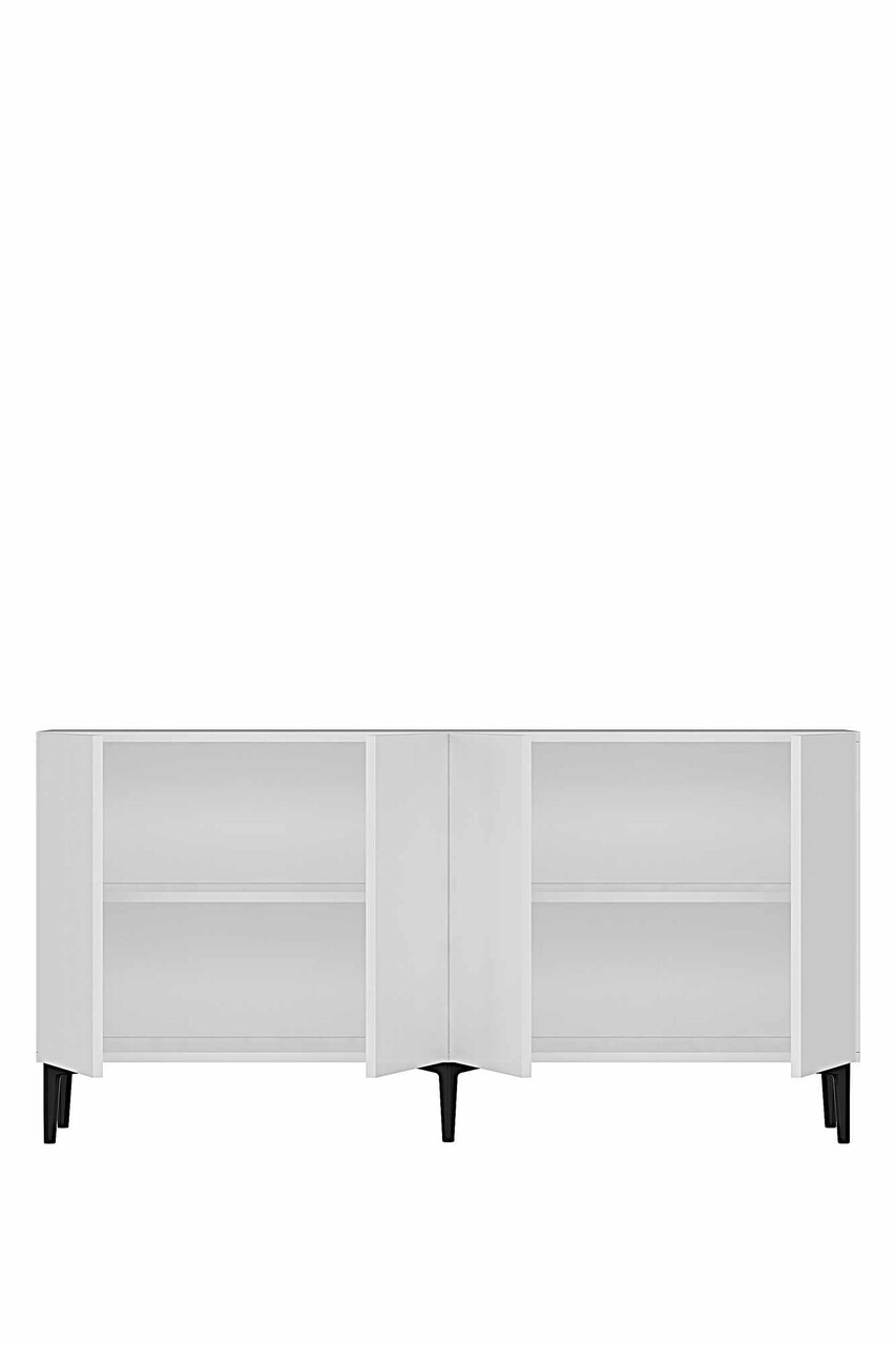 Consola, Hanah Home, Didema 150, 150x79x32 cm, Alb — imaginea 6