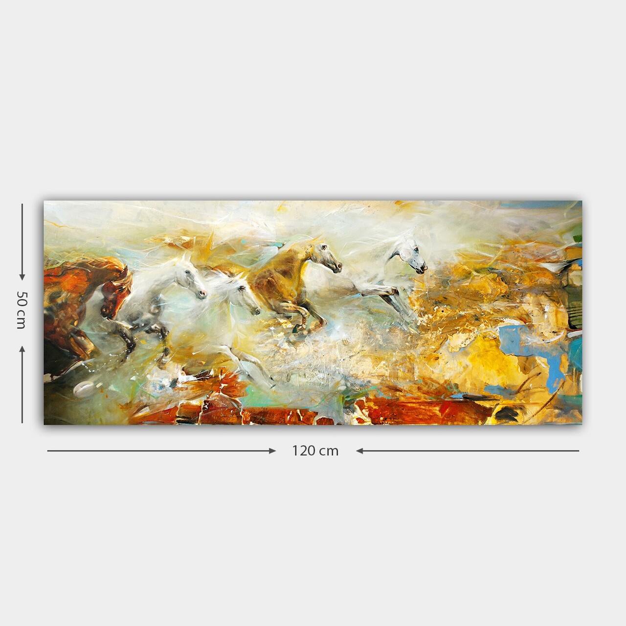Tablou decorativ, YTY1031399096841_50120, Cadru: 100% LEMN (grosime: 3 cm), Multicolor - view 3