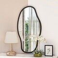 Oglinda decorativa, Siam, Couldy, 45x85x2.2 cm, MDF , Transparent