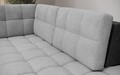 Coltar extensibil dreapta 5 locuri ELTAP, RT-84MO-97MO, Blewett, 299x198x82 cm, lemn/poliester, gri deschis/gri inchis
