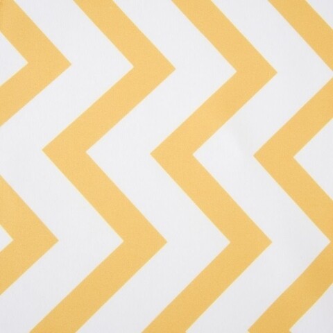 Fata de masa Yellow Stripes, Ambition, 160x280 cm, poliester, alb