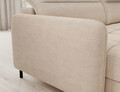 Coltar extensibil stanga 4 locuri ELTAP, LT-18TOS, Berrto, 306x165x100 cm, lemn/poliester, bej deschis