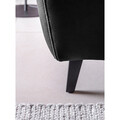Coltar extensibil dreapta 4 locuri ELTAP, RT-10SAV, Noble, 255x201x100 cm, lemn/poliester, negru