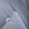 Lenjerie de pat King Size, Maisy, Homla, 3 piese, 200x220 cm, microfibra din poliester, gri