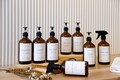 Set dozator de sapun, Trove, Troveacset, Sticla, Chihlimbar