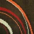 Covor Circles, Decorino, 80x150 cm, polipropilena, multicolor