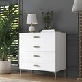 Dulap, Hanah Home, BE121, 85.6x90.7x45 cm, Alb