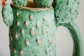 Tablou decorativ Cactus Jar -C, Mauro Ferretti, 40x40 cm, canvas/lemn de pin/plastic, multicolor