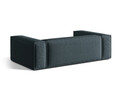 Canapea 3 locuri, Nuria-215, Micadoni Home, 210x110x72 cm, tesatura structurata chenille, petrol inchis
