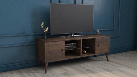 Comoda tv, dekzy, dz057, 120x45x35 cm, nuc