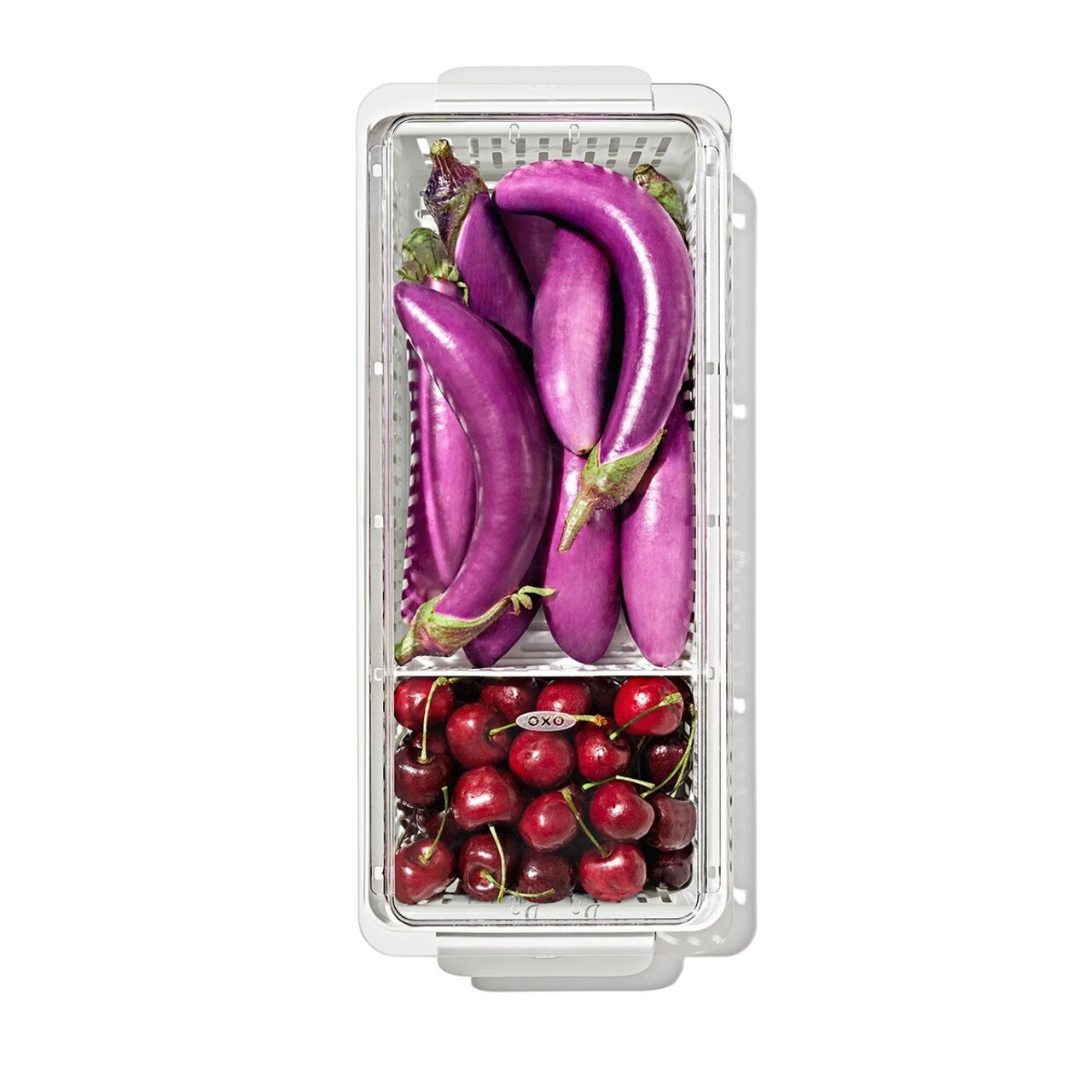 Recipient pentru pastrare legume, plastic, 37,6 x 15,1 x 9,1 cm, "Produce Saver" - OXO - imagine 10