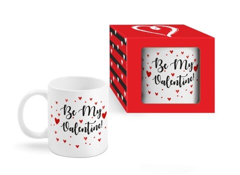 Cana Be my Valentine, 300 ml, portelan