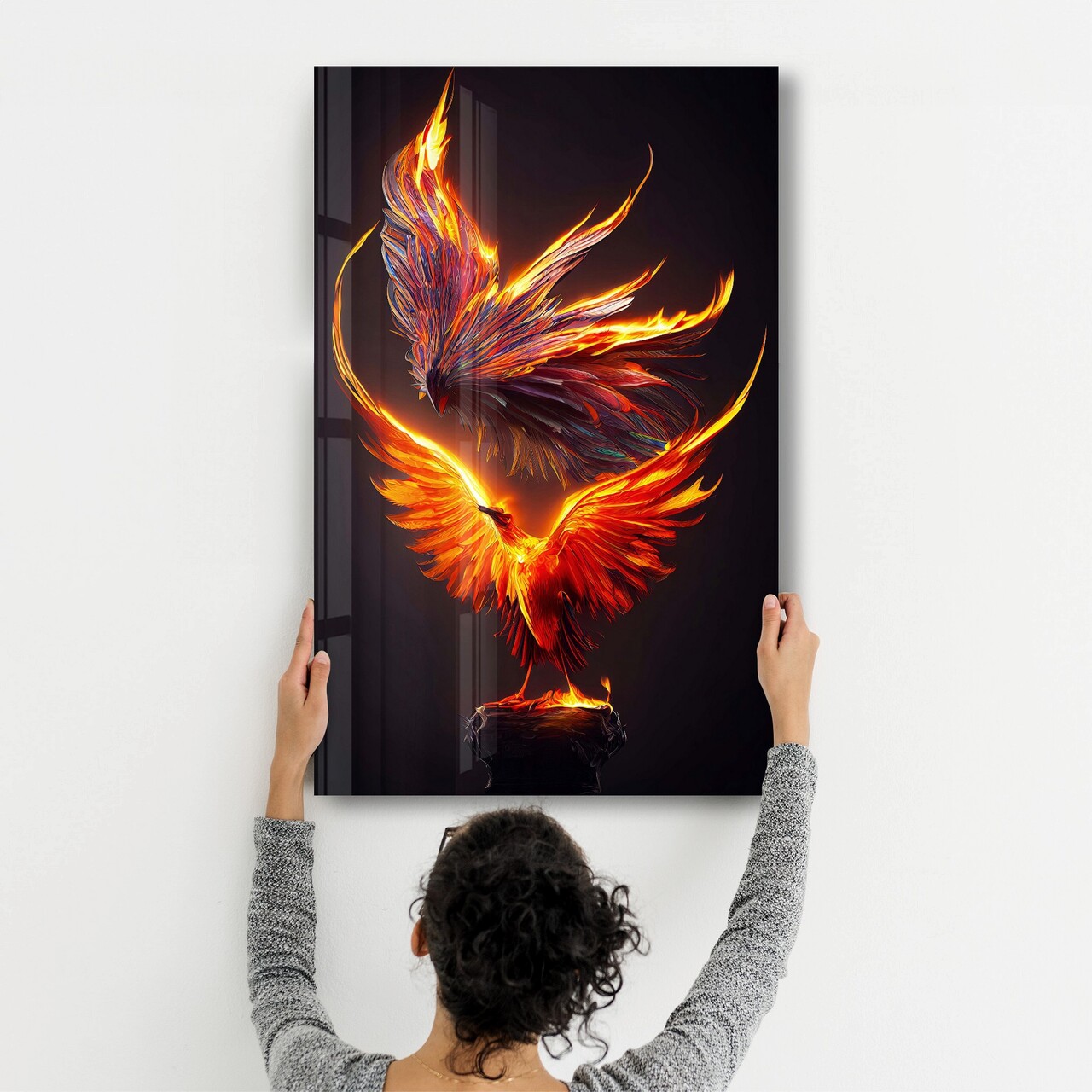 Tablou decorativ, SPR-1299, Dimensiuni: 70 x 110 cm, Multicolor - view 2