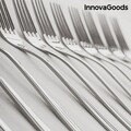 Set tacamuri 72 piese Cook D'Lux, InnovaGoods, inox