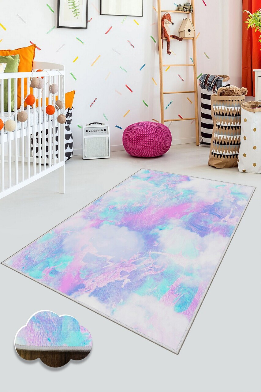 Covor Hmnt147 100x150 cm Poliester Multicolor