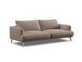 Canapea 3 locuri, Naomi, Micadoni Home, 200x95x75 cm, tesatura structurata, cappuccino
